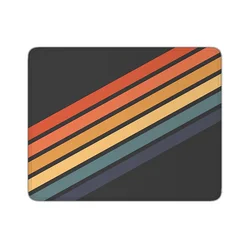 Retro 70s Style Magic Mouse Pad - Small Rubber Mat Table Coaster - 250X200X2MM (Z1)