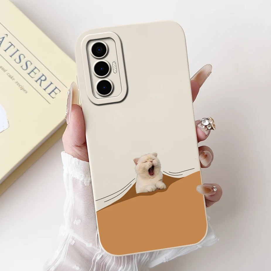 Cute Animals Cartoon Soft Silicone Phone Case - Protective Cover, 6.9'' Bumper