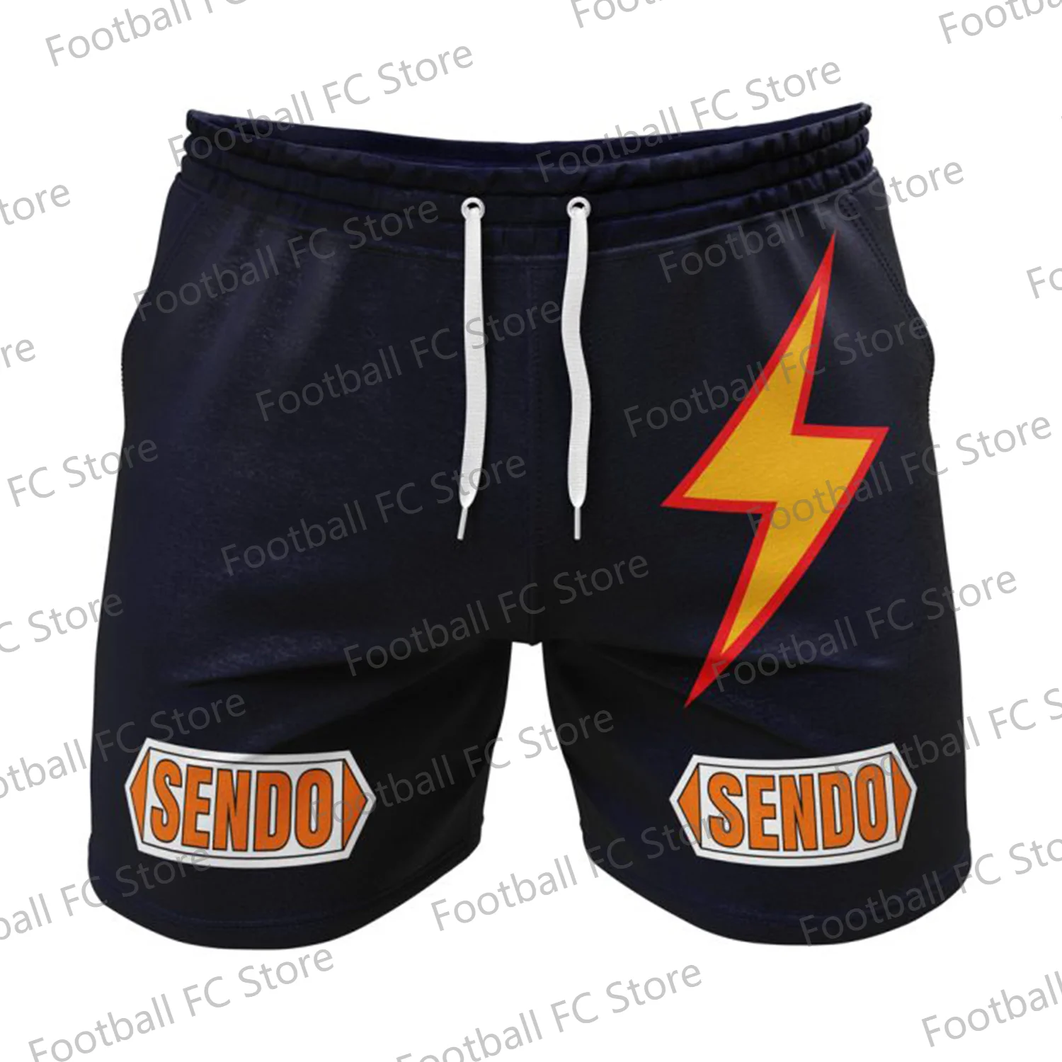 Mens Sports Shorts Takeshi Sendo Hajime no Ippo Gym Shorts Casual Layer Quick Drying Beach Pants Surfing Loose Summer Vacation