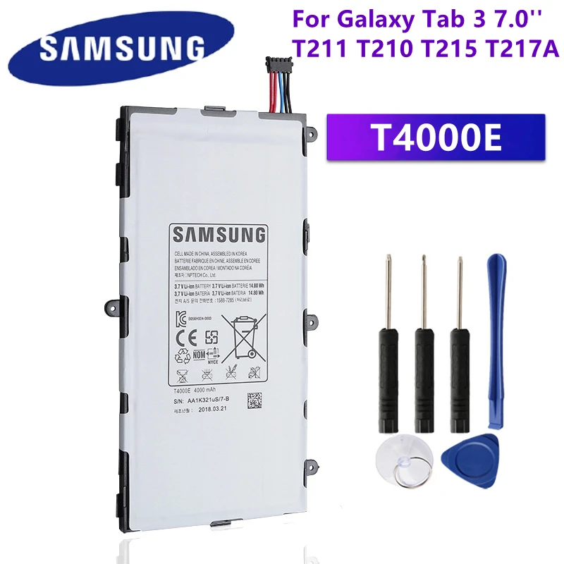 Samsung Original Battery T4000e For Galaxy Tab 3 7.0" T210 T211 Smt215