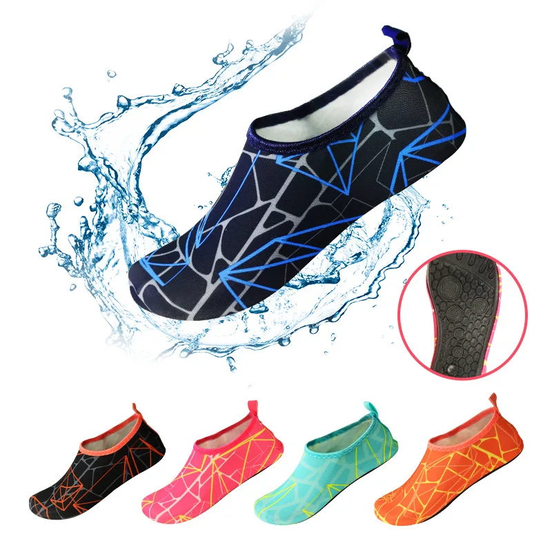 

Quick-Drying Beach Water Shoes Unisex Swimming Aqua Slippers Seaside Barefoot Surfing Upstream Sneakers Women Men Light Sandals