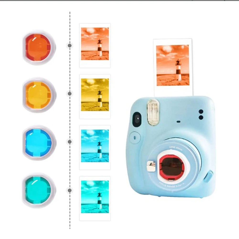 Pourquoi Mon Instax Mini 11 Clignote Orange Sac à bandoulière 12 en 1 pour Instax Mini 11 9 8 +, sacoche pour appareil  Photo instantané Portable - AliExpress