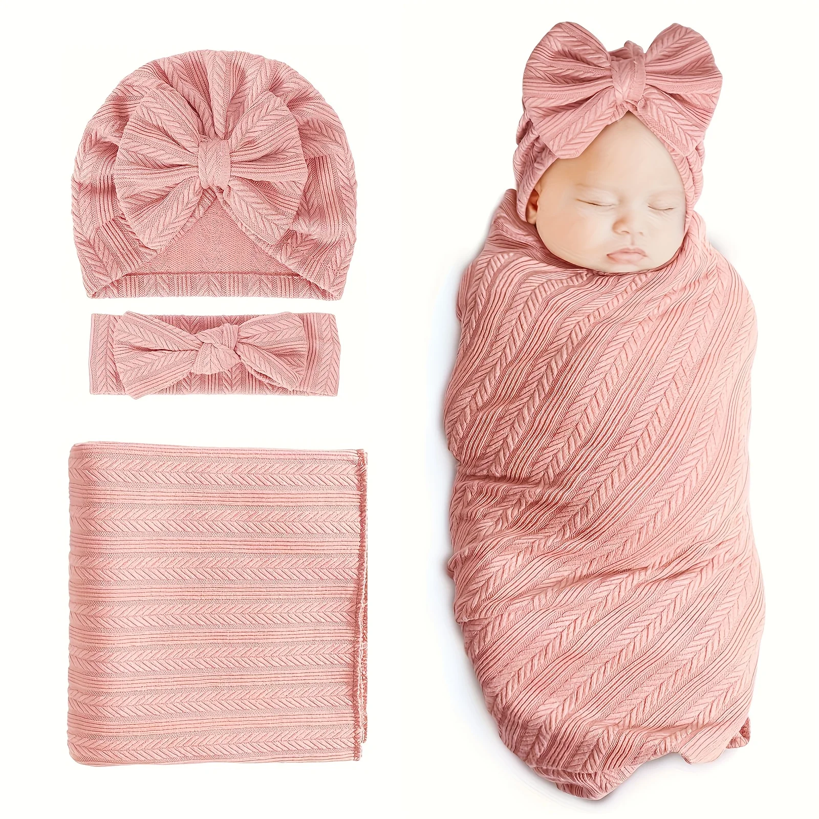 Baby Swaddle Hat Bundle 1