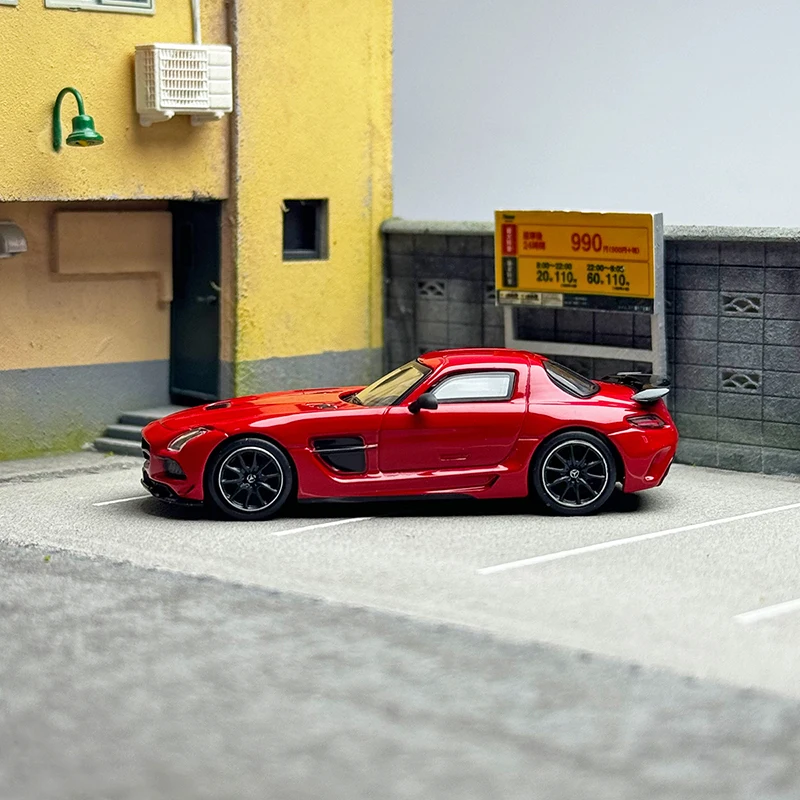 ミニカー Mercedes-Benz SLS AMG Roadster 1/64 Kyosho MERCEDES BENZ