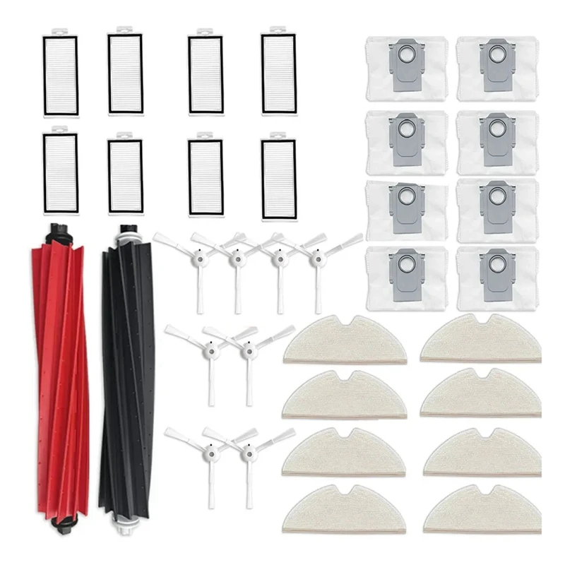 Spazzola Rotante Per Roborock Q8 Max / Q8 Max + Accessori Per Aspirapolvere Robot Pezzi Di Ricambio