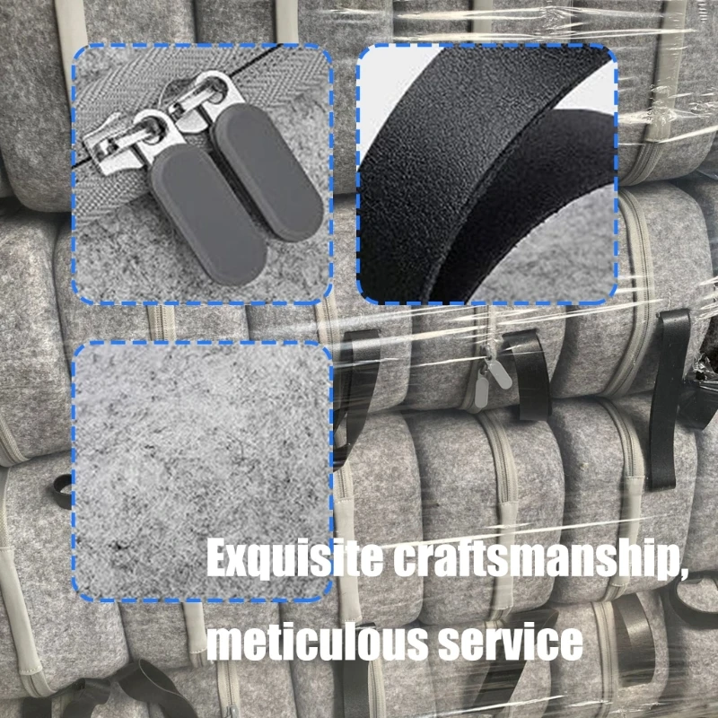 【High-quality】 Hard Carrying Bag For VR Glasses Shockproof Design Portable Handle Storage.