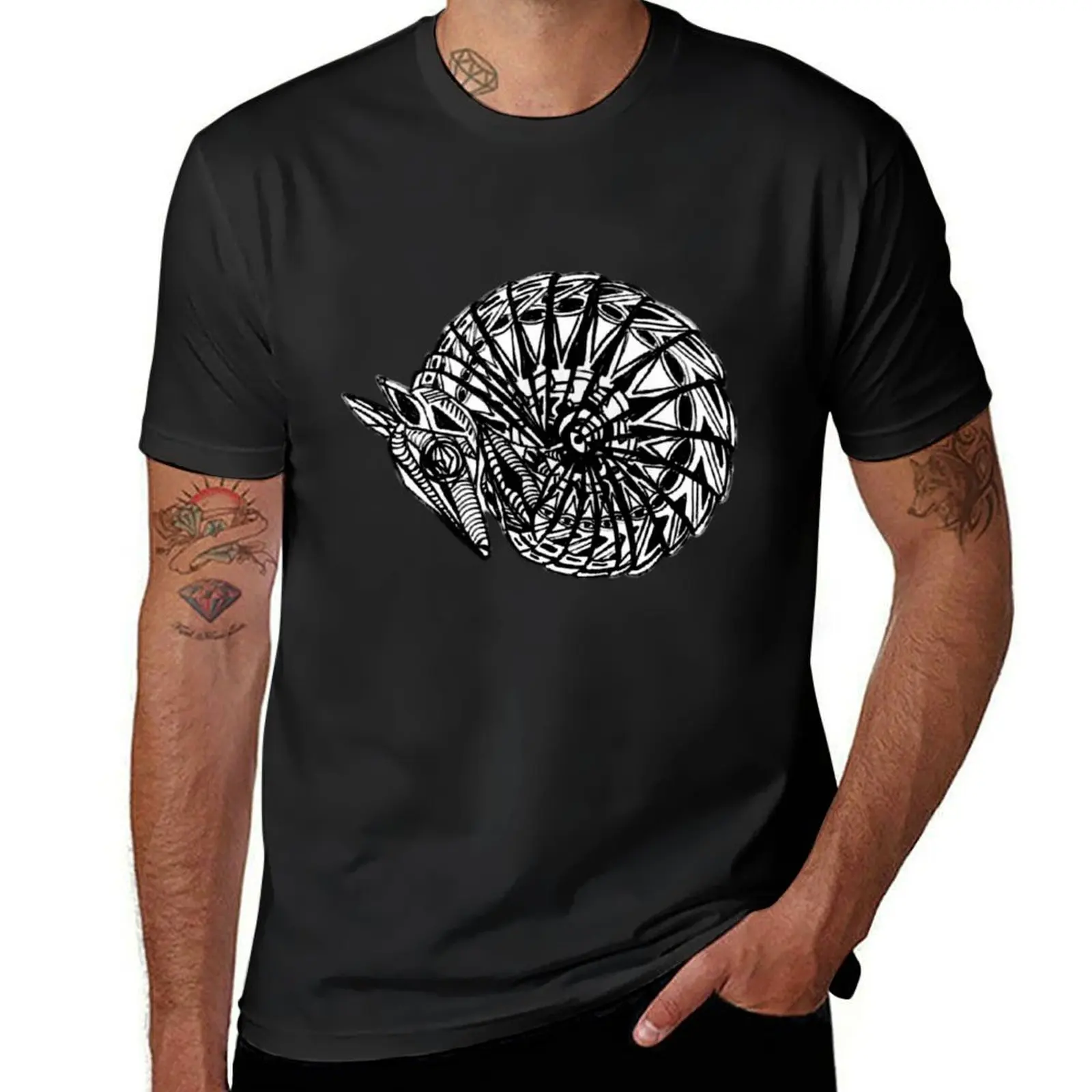 

Armadillo T-shirt sublime Short sleeve tee plain white t shirts men