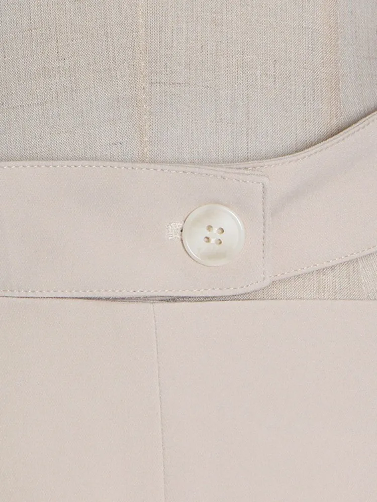 KBQ Hollow Out Slimming Elegant Blazer For Women Notched Collar Long Sleeve Spliced Button Solid Blazers Female Fashion Clothes