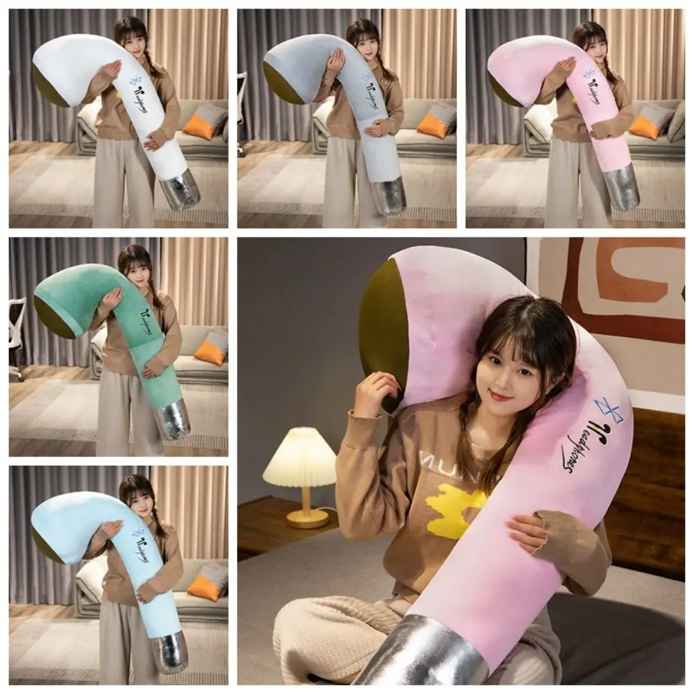 

Large Cushions Headphone Shape Plush Pillows Removable Plush Headset Plush Toys Throwing Washable Earphone Long Plush Pillow