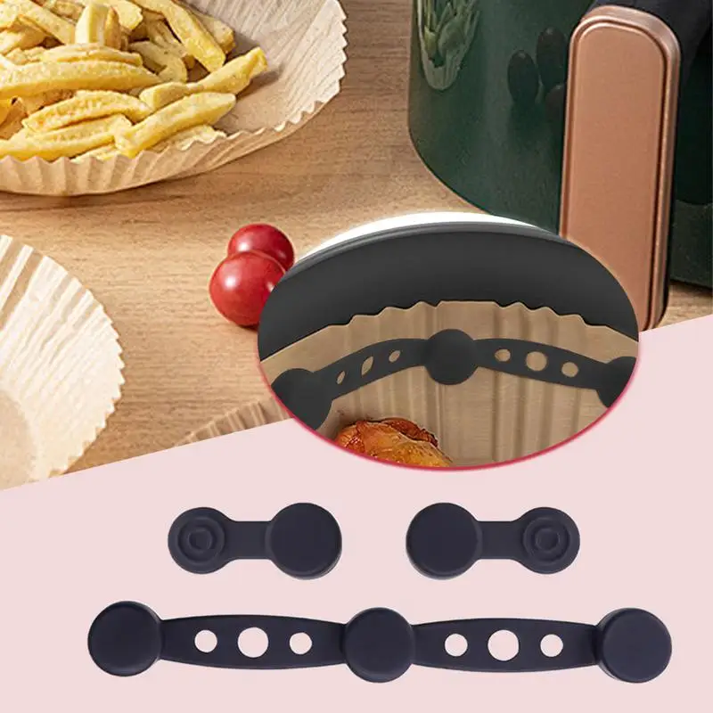 Air Fryer Magnets Magnet Buckle Air Fryer Accessories Replacement Parts Heat-Resistant Liner Holder for Holding Down Parchment