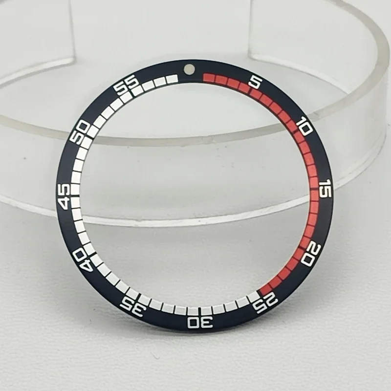 Flat Aluminum Watch Bezel Insert - 38x31.5mm