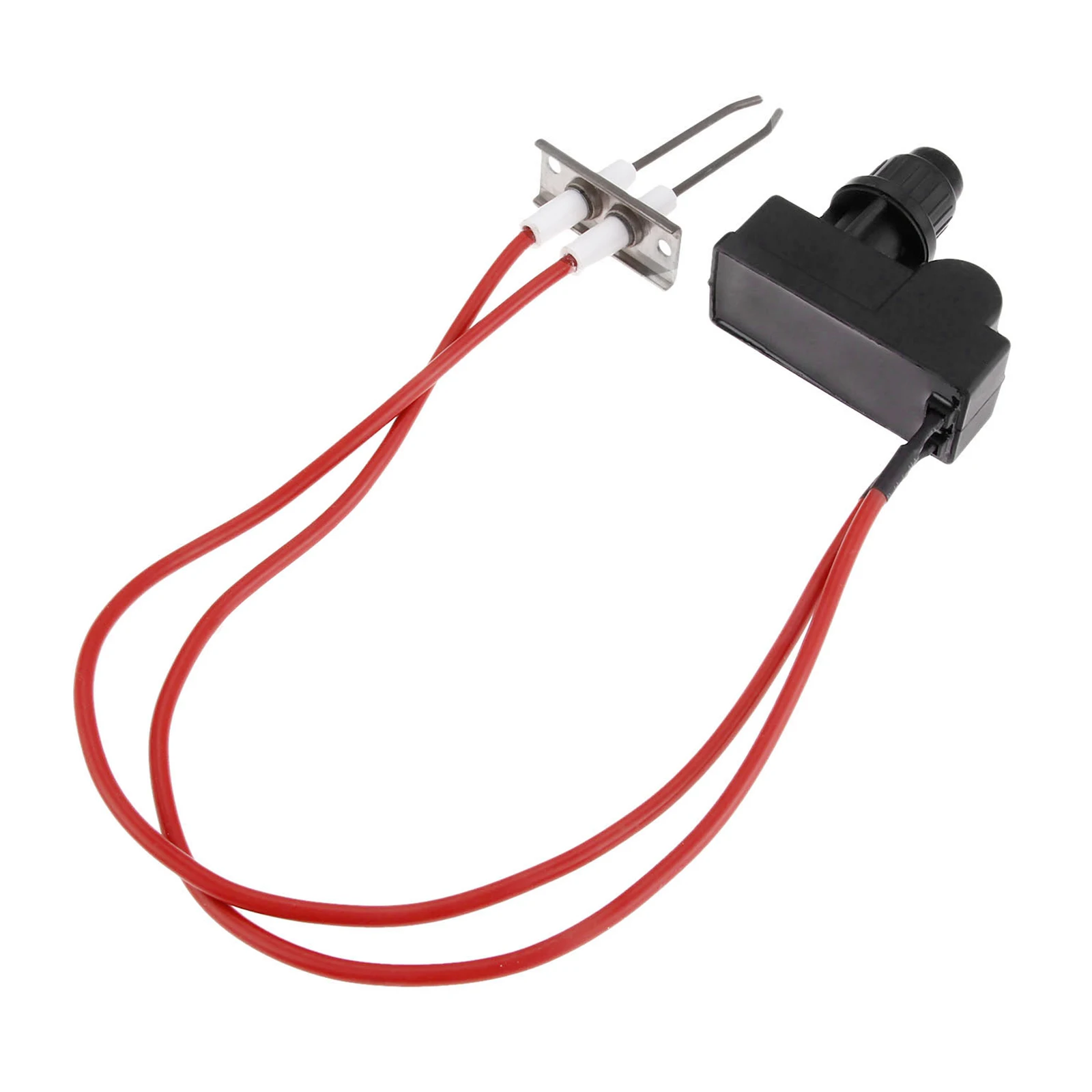 Double Ignition Kit Electronic Igniter Propane Gas Grill Igniters with Double Ignition Electrode 450 mm High Spark Plug Wire
