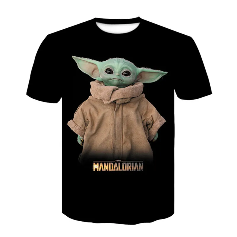 Baby Yoda Tshirt Clothes Family Matching Outfits New Disney Baby