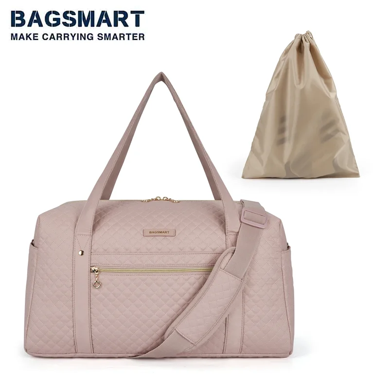 BAGSMART2PcsWomenWeekendBagCarryonluggageMenTravelDuffle