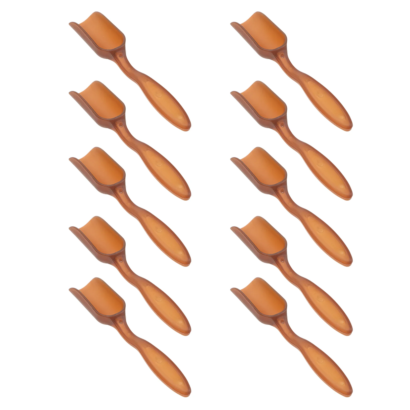 

10 шт., пластиковая ручная мини-Лопатка для сада, балкона