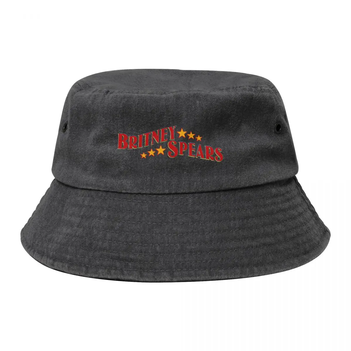 

Britney Spears Cowboy Denim Fisherman Hat With Printing