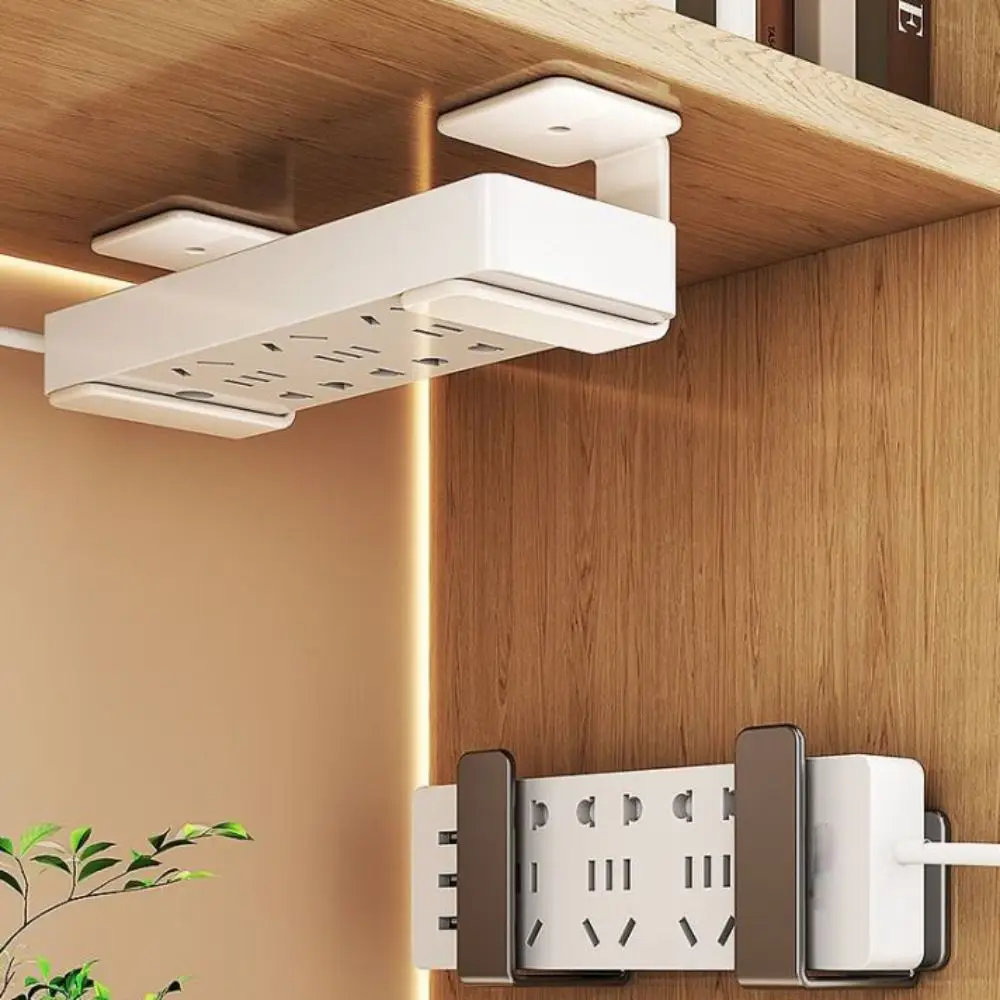 Carbon Steel Wall Mount Router Holder Space Saving