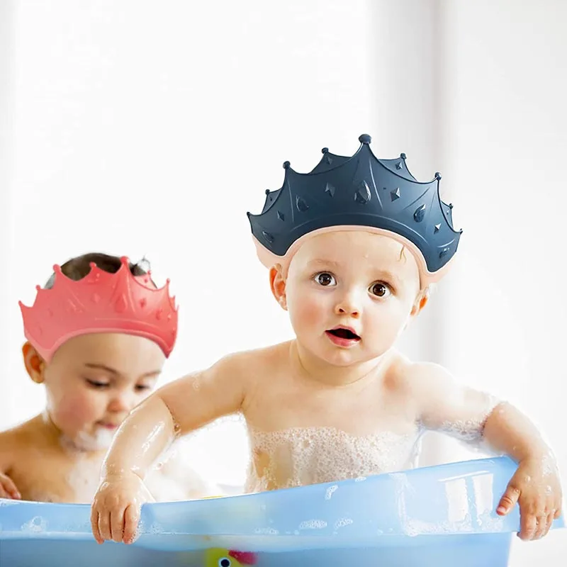 Bonnet de Douche Bébé, Réglable Visière Bonnets de Bain, Shampoing Chapeau  Protégez, Visière Bain Bébé Bonnet de douche mignon