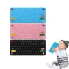 1PC Silicone Baby Teething Toys Keyboard Shape Teether Toy BPA Free Silicone Teething Chewing Toy Sensory Keyboard Teethers Toys 1