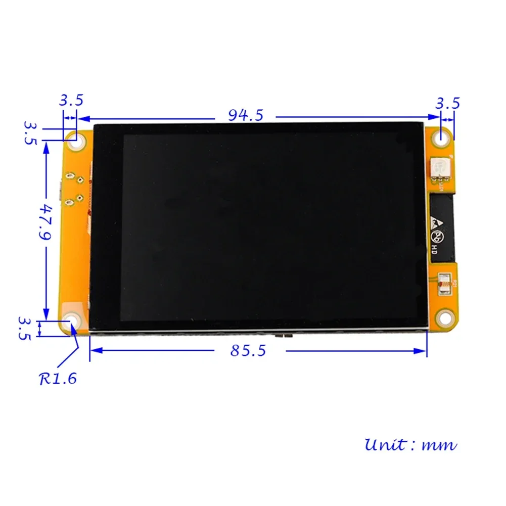 Tela de Toque Resistiva ou Capacitiva Módulo Esp32 Esp323248s035 Esp32-3248s035 St7796 35 Display Arduino Iot - Image 3