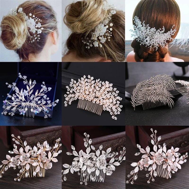 Wedding Hair Accessories | Hair Ornaments Jewelry | Flower Ornament Hair |  Headpiece - New - Aliexpress