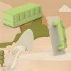 Child Beach Toys, Shovel Sandbox Castle Building Sand Brick Walls Molds Tools, Summer Outdoor Games, Kids Play Water Sands Toys 4