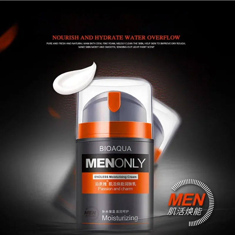 Bioaqua Anti Aging Face Cream Hyaluronic Acid Serum Anti Wrinkle Day Cream for Mens Moisturizing Oilcontrol Whitening Acne Cream