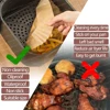 Air Fryer Baking Paper Square Air Fryer Parchment Paper Liners for Ninja/Cosori/Instant Pot 3-12L Airfryer Kitchen Accessories 5