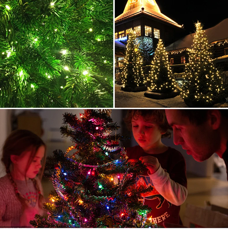 10/20/30M LED String Lights Leather Wire Light Waterproof Garland Fairy Lights S62b34b4507dc442fb35bde22395d3062o