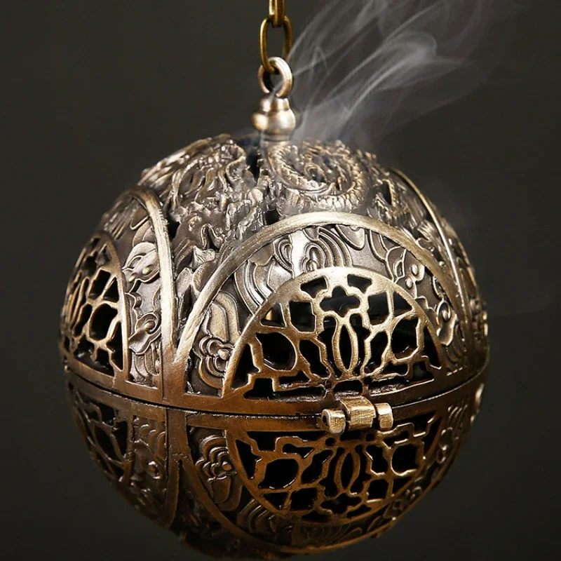 

antique hanging reverse flow incense creative ornaments, sandalwood plate, incense burner, agarwood hanging tea ceremony