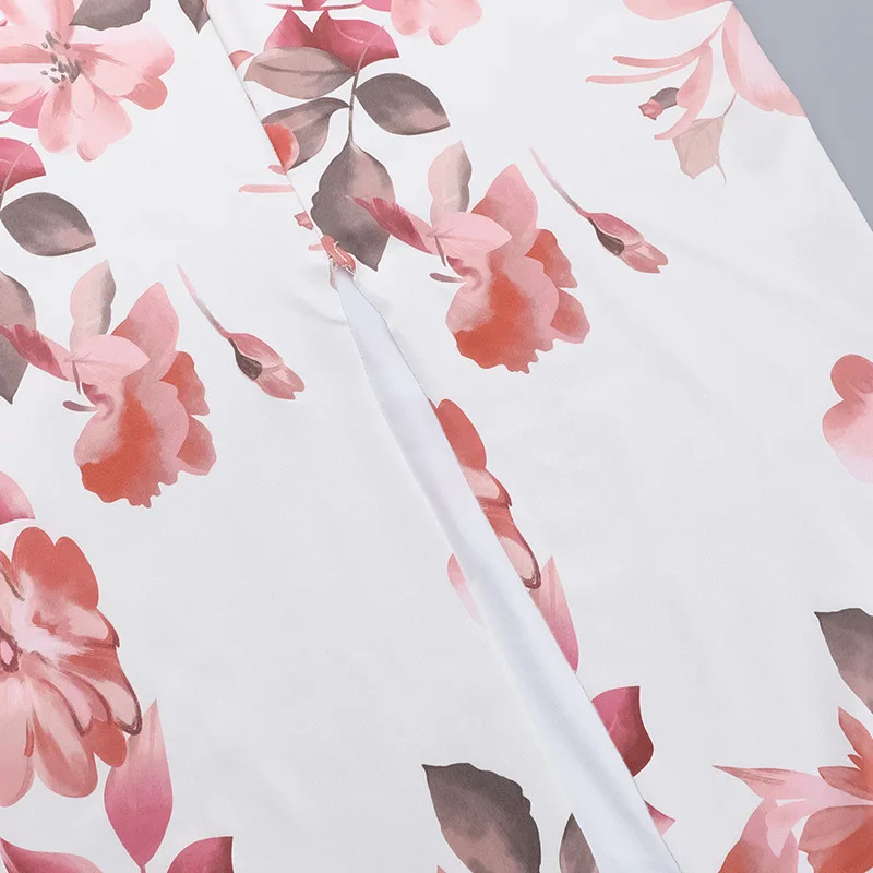 Vestido midi sexy con estampado de un solo hombro para mujer, vestido largo ajustado sin mangas con hombros descubiertos y espalda descubierta para fiesta y club.