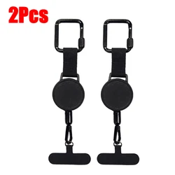 Retractable Smartphone Anti - Theft Lanyard with Belt Clip (2Pcs)