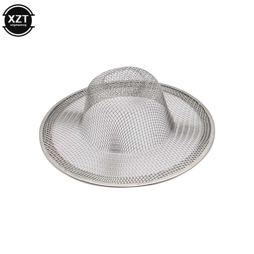 Kitchen Sink Strainer Stainless Steel Flume Filter Mesh Trap Bathtub Wash Basin Sundries Drain Hole Strainer Kitchen Gadget ﻿ 3