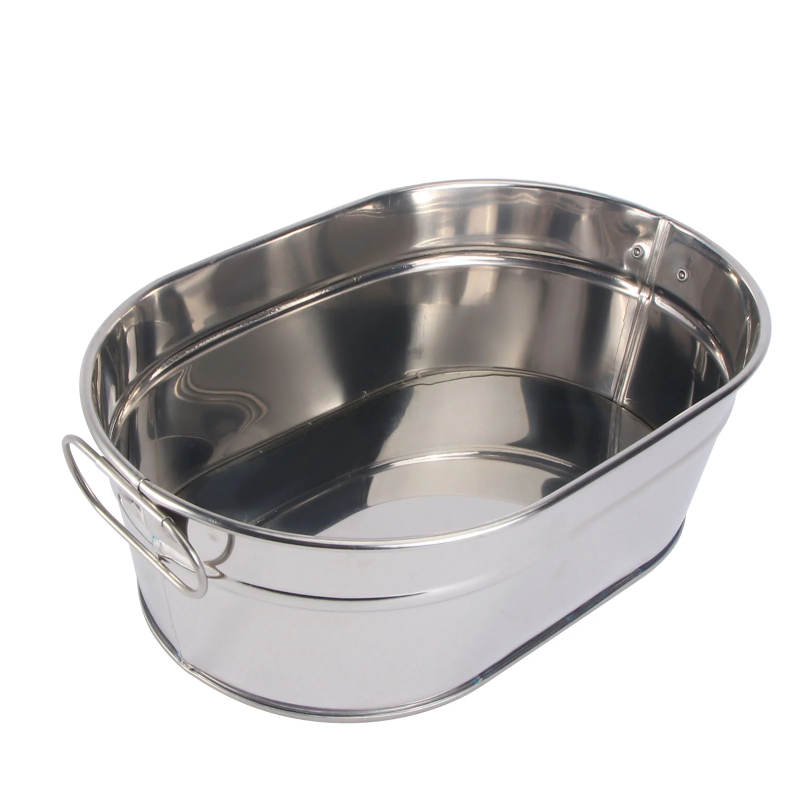 Seafood barrel container stainless steel for hotel restaurant and home use durable and easy to clean