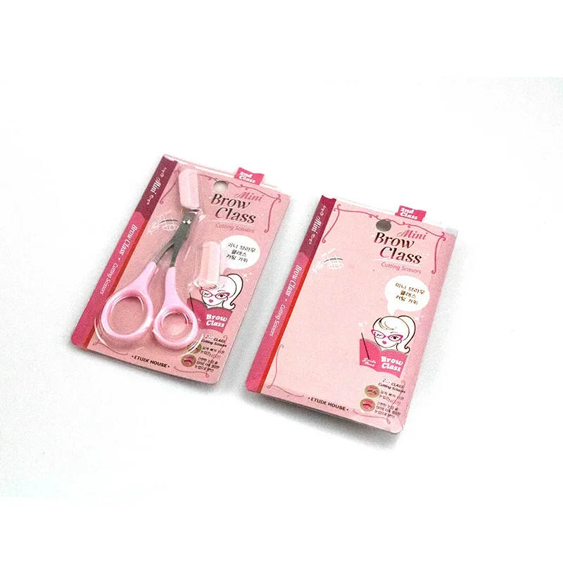 Eyebrow Trimmer Scissor Beauty Products for Women Eyebrow Scissors with Comb Stainless Steel Makeup Tools Beauty Scissors