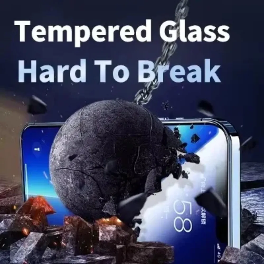 3-Pack Premium Tempered Glass Screen Protectors