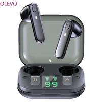Auricular TWS R20, inalámbrico por Bluetooth, compatible con auriculares de graves profundos, auriculares estéreo auténticos con micrófono, Auriculares deportivos