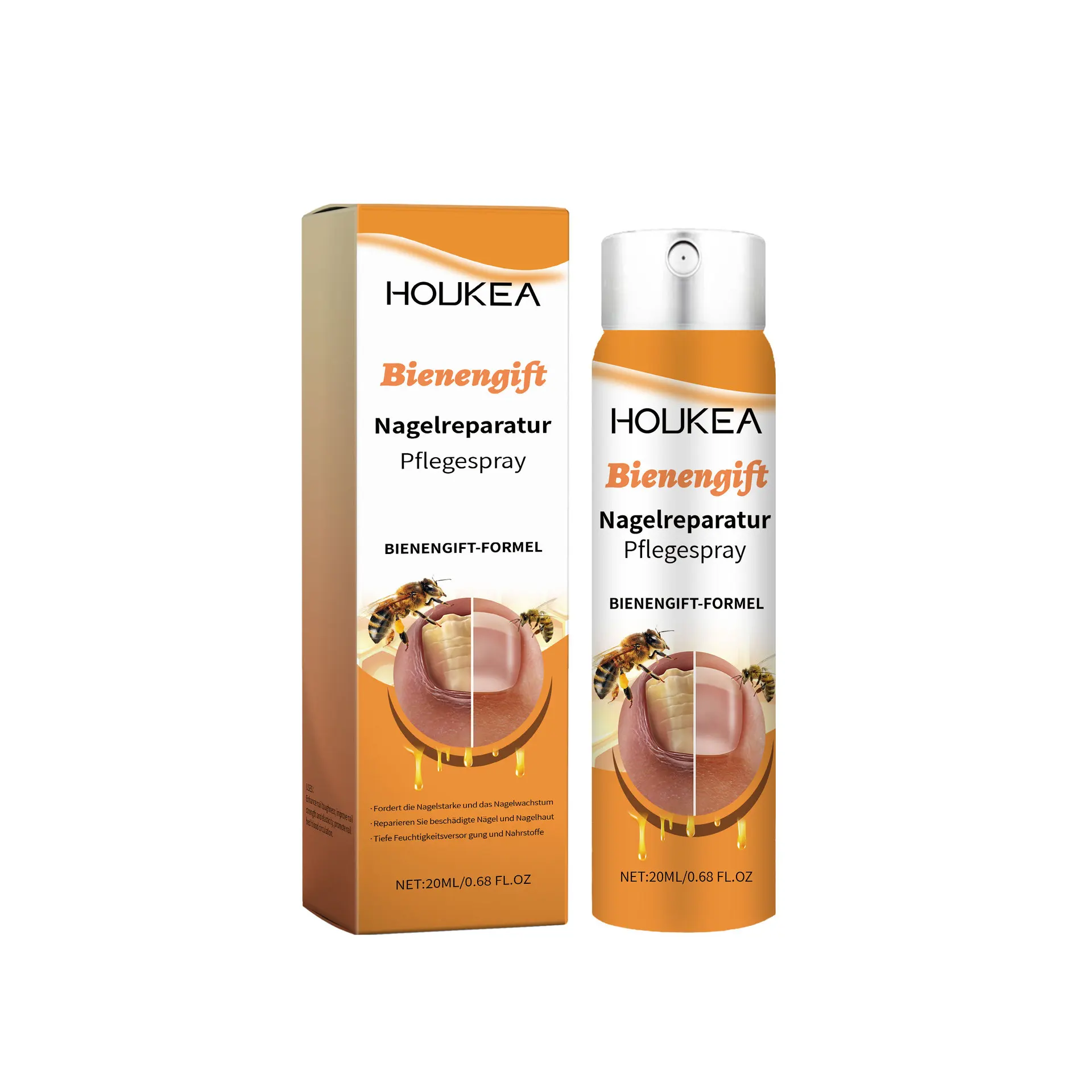 ספריי מרגיע לטיפוח ידיים ורגליים לטיפול בפטרת הציפורן, אסנס לטיפול בפטרת הציפורן, שיקום ברק הציפורן, נוזל לטיפוח הבריאות והיופי