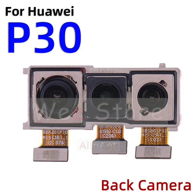 Flex Cable AiinAnt Front Rear Main Camera For Huawei P30 Lite P30 Pro Phone Parts