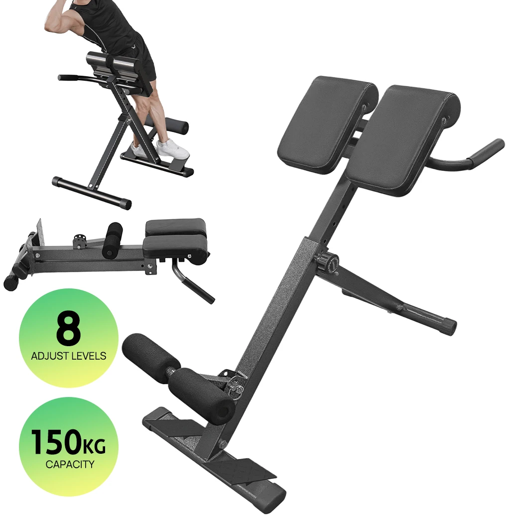 PORIYA Roman Chair for Hyperextension Core Workouts Adjustable Home Gym Bench 8