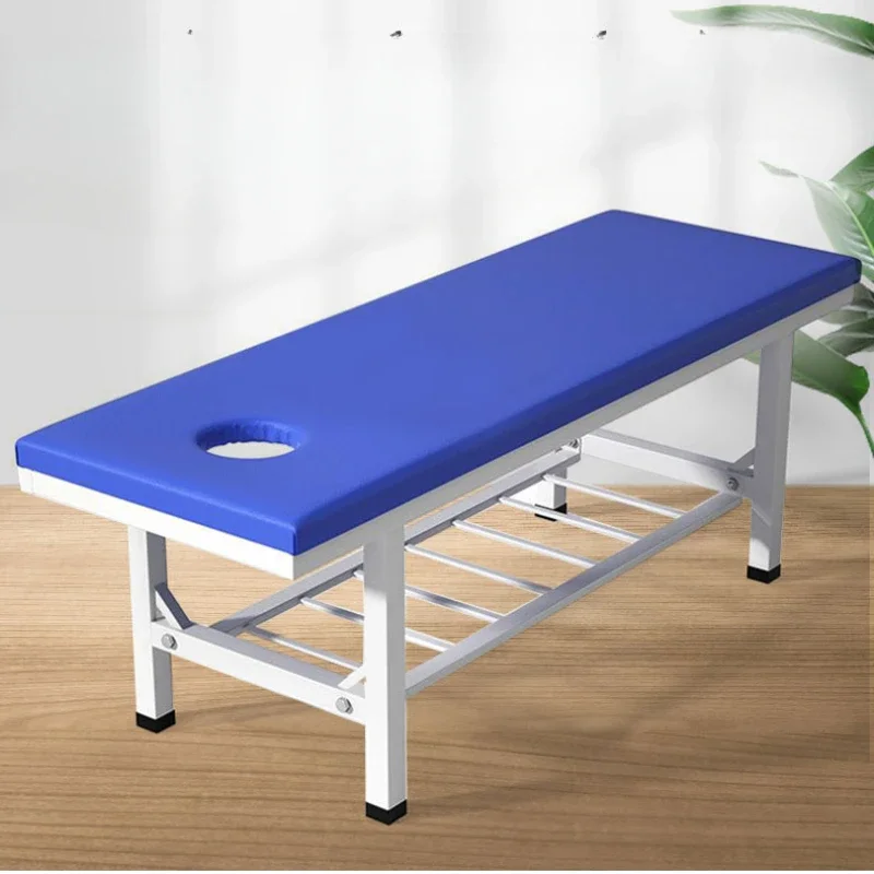 Examination Therapy Massage Table Physiotherapy Knead Speciality Medical Massage Table Metal Beauty Bett Salon Furniture QF50MT therapy table mat for thyroid surgery position gel pad medical positioner