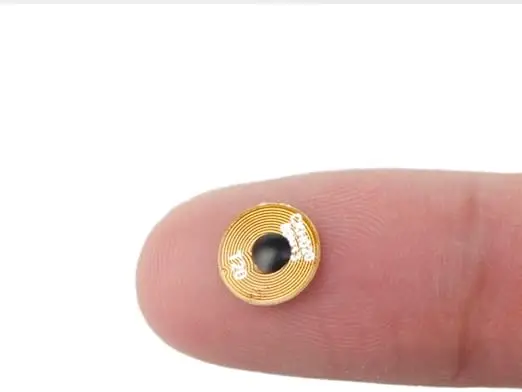 8MM FPC rfid tga Mini Flexible high Frequency Mini NFC Electronic tag 10pcs