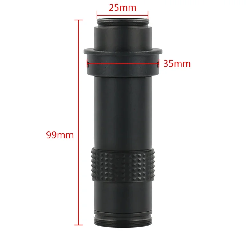 1080P 14MP HDMI VGA 산업용 디지털 비디오 현미경 카메라 1X-130X 줌 C 마운트 렌즈 (휴대폰 CPU PCB 마더보드 검사용)