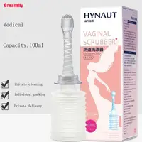 100ml Reusable Medical Vaginal Irrigator Retractable Vagina Anal Douche Feminine Hygiene Enema Cleaner PVC Rectal Syringe 1