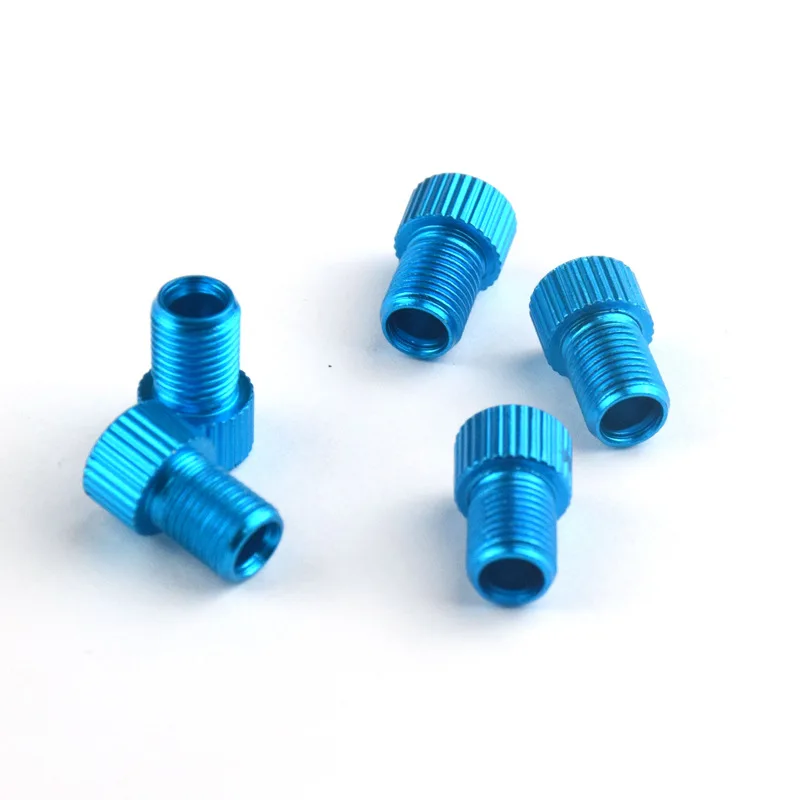 Aluminum Bicycle Bike Valve PRESTA To SCHRADER Converter Car Valve Adapter 4 Pc for Bicycle Bike Tube Pump Air Compressor Tools bicycle valve adapter
