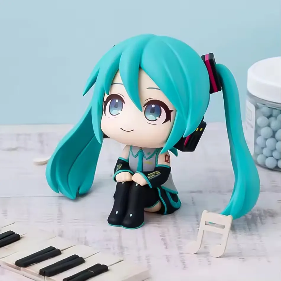 Charming Handmade Anime Hatsune Miku Doll – Perfect Desktop Decoration & Unique Christmas Gift