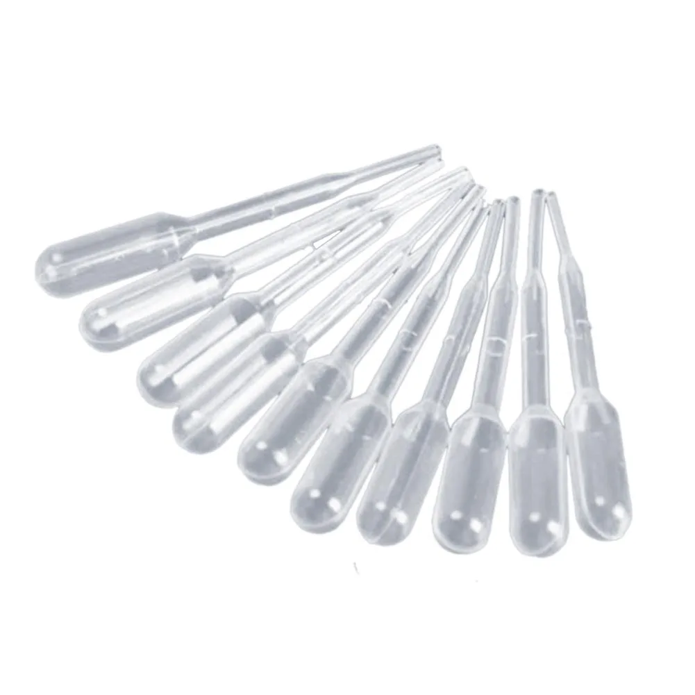 

1000Pcs Transparent Pipettes, 0.2Ml Plastic Transfer Pipettes Disposable Eye Droppers, Science Laboratory Supplies