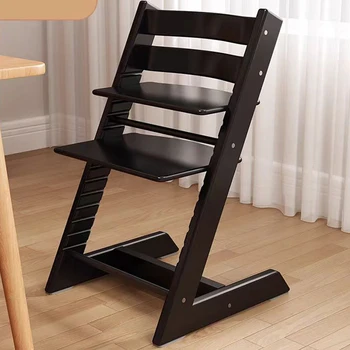 sedia per la crescita dei bambini sedia da studio per adolescenti con gambe alte regolabili in altezza con schienale sedia da pranzo per bambini piccoli 1