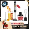 Immersion Blender 5-in-1 Handheld Blender - 1100-watt scratch-resistant blending stick for shakes, purees and smoothies 1