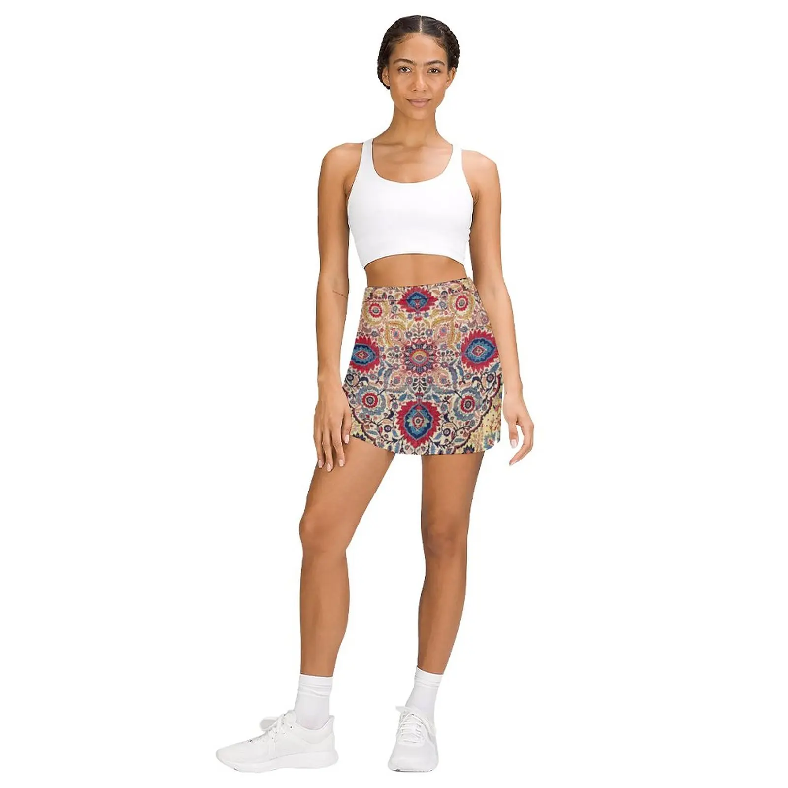 Tabriz Persian Carpet Print Light proof trouser skirt luxury designer clothing women elegant dresses for women new in dresses